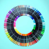 Gift Box of 100 Double Tip Markers - Parkette.