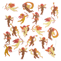 Cupid Sewn Garland - Parkette.