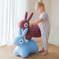 Hoppi Bouncing Bunny - Blue - Parkette.