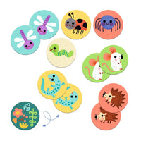 Small Animals Memo Game - Parkette.