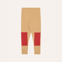 Yellow Knee Patch Leggings - Parkette.