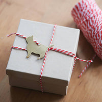 Brass Cat Ornament - Parkette.