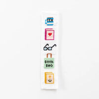Bookish Counted Cross Stitch Bookmark Kit