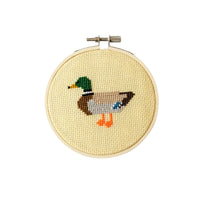 Duck Cross Stitch Kit for Beginners