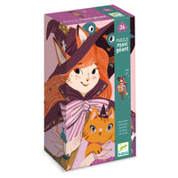 Lily the Witch Giant Puzzle (36 pcs + 1 miniature) - Parkette.