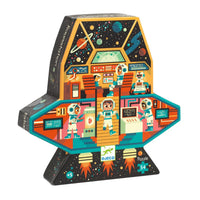 Silhouette Puzzle - Space Station (54 pcs) - Parkette.