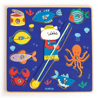 Puzz & Fish Color Wooden Puzzle - Parkette.