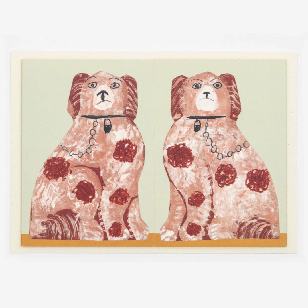 Mantel Dogs Card - Parkette.
