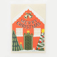 Christmas House Card - Parkette.