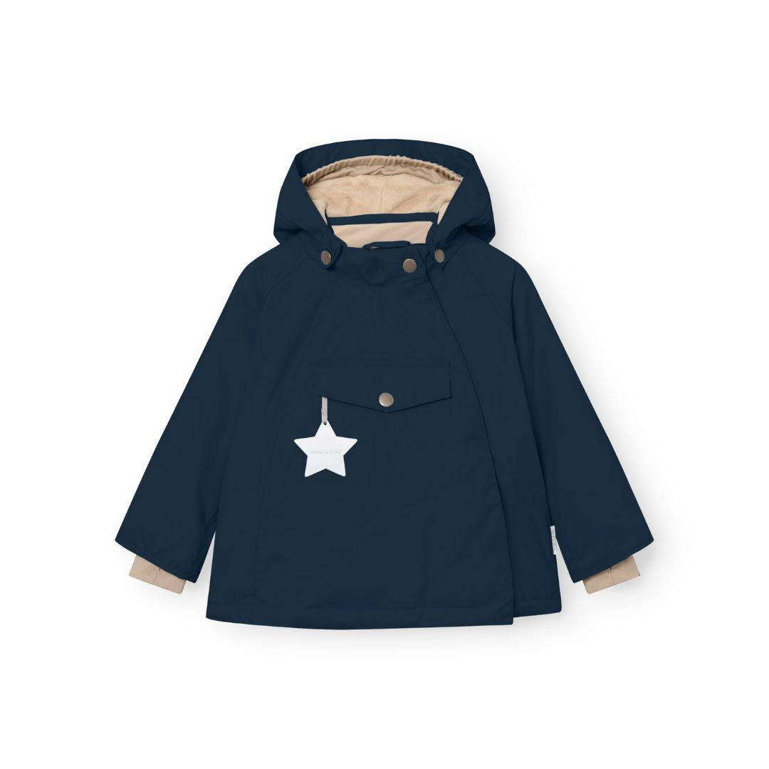 Matwang Fleece Lined Winter Jacket - Outer Space - Parkette.