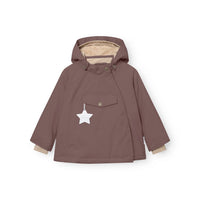 Matwang Fleece Lined Winter Jacket - Peppercorn Plum - Parkette.