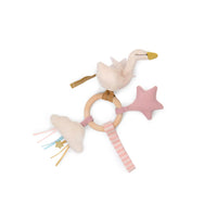La Petite Ecole de Danse Swan Wooden Ring Rattle - Parkette.