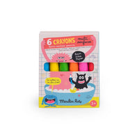 Les Schmouks Set of 6 Multisurface Crayons