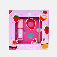 Strawberry Cupcake No Nasties Natural Makeup Gift Set - Parkette.