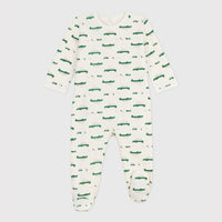 Brushed Cotton Crocodile Baby Pajamas - Parkette.