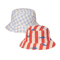 Reversible Shark Bucket Hat - Parkette.