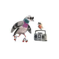 Skatin’ City Pigeon Temporary Tattoo Pair - Parkette.