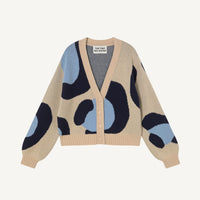 Nora Animal Print Cardigan - Parkette.