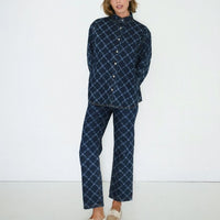 Flowers Grid Berta Denim