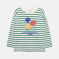 Winter Garden Striped Long Sleeve T-Shirt - Parkette.