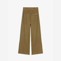 Womens Pleated Wide Leg Pants - Parkette.