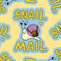 Snail Mail Sticker - Parkette.