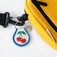 Three Potato Four Cherries Patch Keychain