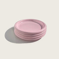 Rolli Side Plate in Pink - Set of 4