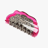 Dragon Fruit Hair Claw Accessory Clip with Speckled Acetate - Parkette.