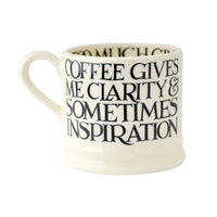 Black Toast All Over Small Mug
