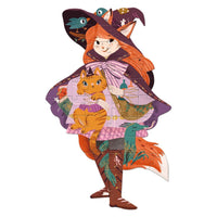 Lily the Witch Giant Puzzle (36 pcs + 1 miniature) - Parkette.