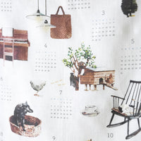 2026 Linen Calendar: Tender Time - Parkette.