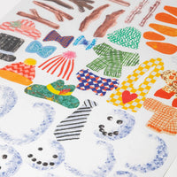 'Make Your Own Christmas Cards' Snowman Set - Parkette.