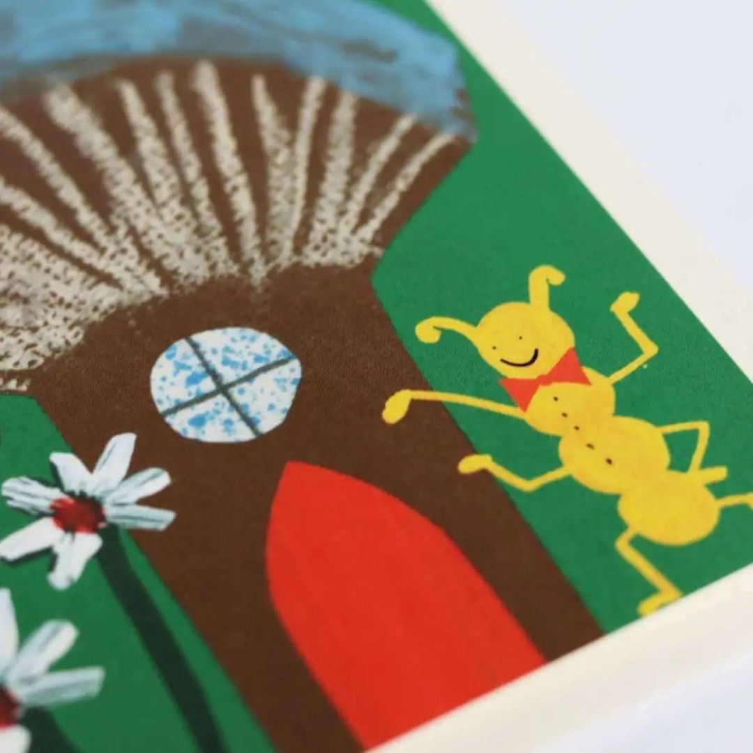 Home Sweet Home Mushroom House Card - Parkette.