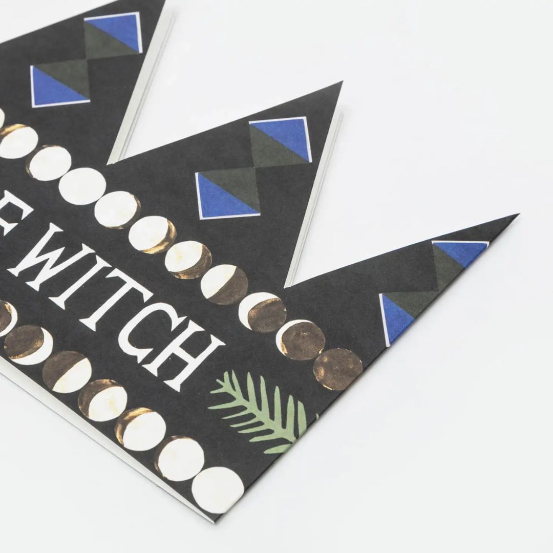 Chief Witch Party Hat Card - Parkette.