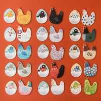 Chicks and Chickens Memory Game - Parkette.