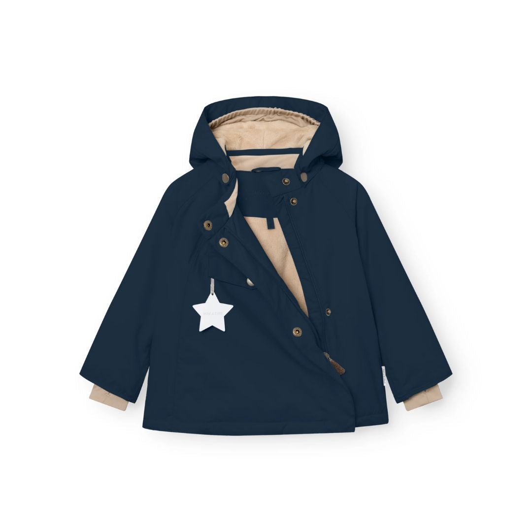 Matwang Fleece Lined Winter Jacket - Outer Space - Parkette.