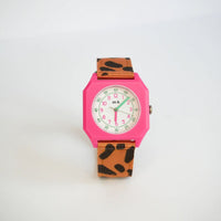 Mini Kyomo x Taxi Brousse Leopard Watch