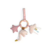 La Petite Ecole de Danse Swan Wooden Ring Rattle - Parkette.