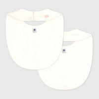 Set of 2 Cotton Teddy Bear Bibs - Parkette.