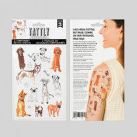 Dog Park Temporary Tattoo Sheet - Parkette.