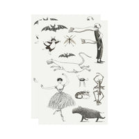 Gorey's Creatures & Figures Tattoo Sheets - Parkette.