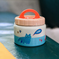 Meowtiful Cats Stainless Steel Thermal Food Jar (350 ml) - Parkette.