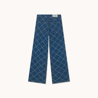 Flowers Grid Berta Denim