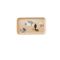 Misato Ogihara Living With Dogs Linen Tray - Small - Parkette.