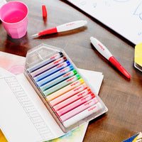 Kitpas Crayons with Holders (12 Colours) - Parkette.