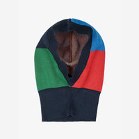 Womens Color Block Knitted Balaclava - Parkette.
