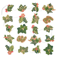 Holly and Ivy Sewn Garland - Parkette.