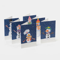 'Make Your Own Christmas Cards' Snowman Set - Parkette.