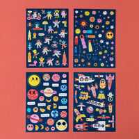 Space Stickers - Parkette.